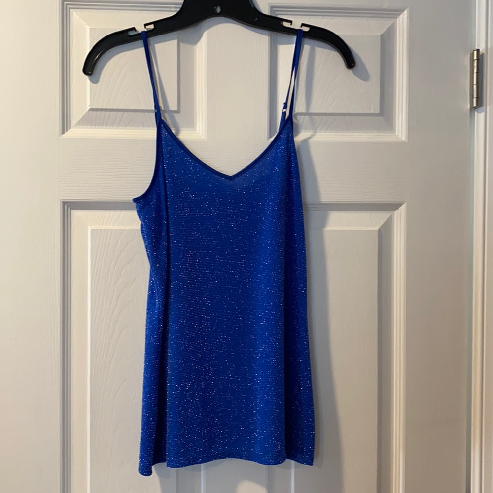 Blue sparky tank from Express
